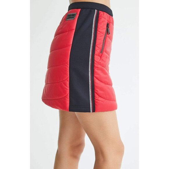 NWT Alp N Rock Valentina Womens Skirt Ski Apres Red Black Small MSRP$329 - Picture 7 of 17